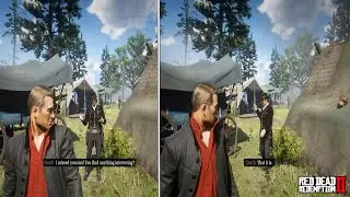 Dutch Asks Arthur Where He Has Been (Camp Conversation) | RDR2