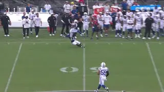 Can't-Miss Play: One-handed INT! Alex Johnson looks like a WR as he picks off Rush