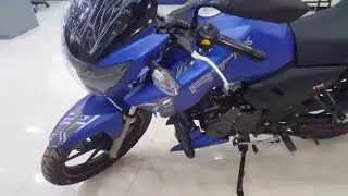 TVS Apache RTR 150 Matte Blue Series