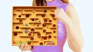 How to Make Marble Labyrinth Game at home || DIY Game