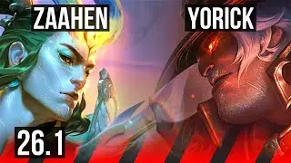 ZAAHEN vs YORICK (TOP) | 54K damage | KR Master | 26.1