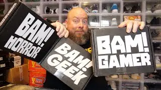 Opening 3 BAM BOX Mystery Boxes & FOUND A 1:1 SKETCH CARD INSIDE!