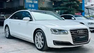 Chào bán Audi A8L 55TFSi 2014 phiên bản cực hiếm tại Việt Nam với khối động cơ 4.0 V8 435 mã lực