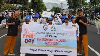 SEMARAK HUT KE-104 SD NEGERI 1 PLOSO PACITAN