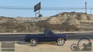 GTA 5 Chevrolet C10 mod #BigWheels #BigRims #Donk