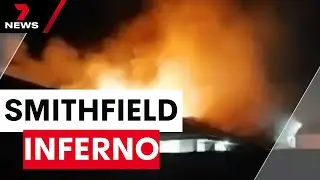 Smithfield woman flees burning home | 7 News Australia