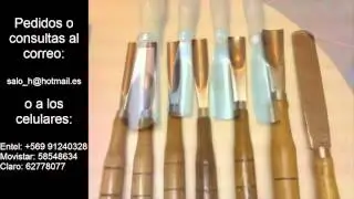Gubias para tallado en madera