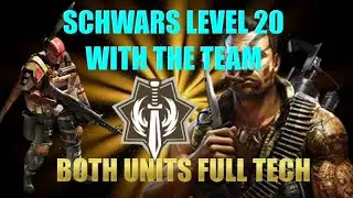 War Commander Schwarz Level 20 With The Team/ Full Tech.