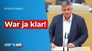 Roland Magerl AfD - Vorstellungsrede zum Vizepr&auml;sidenten des Bayerischen Landtags