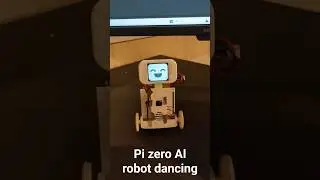 Pi zero AI robot dancing ##diy  #raspberrypi  #robot  #ai