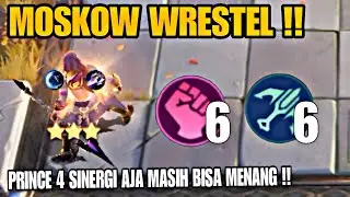 MOSKOW WRESTEL+PRINCE 4 SINERGI !! META OP MAGIC CHESS TERBARU 2024