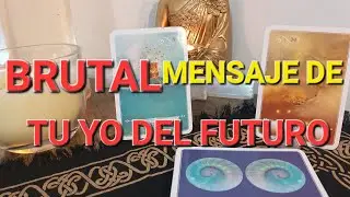 BRUTAL MENSAJE DE TU YO DEL FUTURO ME PIDE ESCUCHES SU MENSAJE💫 #tarot 