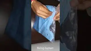 Being human t-shirt                 #umboxing#beinghuman#shorts#reels#review