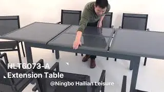 2019 top design 8/10 seater adjustable extendable dining table