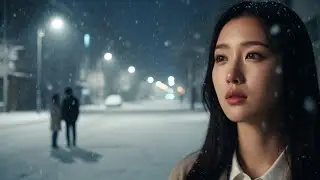 첫눈에 떠오른 그대(헤어진 연인에 대한 애절한 그리움)