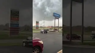 The start of a Funnel cloud (TORNADO)