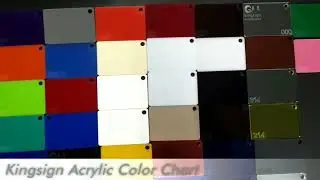More than 40 colors to choose about acrylic sheet