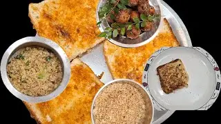 Five Delicious Dishes with Bread/ Bread- ல் ஐந்து விதமான உணவு வகைகள் 