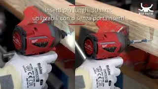 Set di inserti Impact con portainserti 10 pezzi - BIZ 781 053