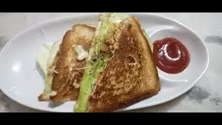 Cheese bread sandwich#flavorfuldishes