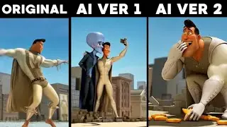 Metro Man Edit Original vs Different Version AI