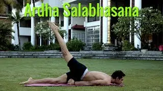 Ardha Salabhasana, The Half Locust Posture