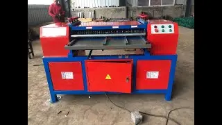 Radiator Separator Recycling Machine For Strippng Aluminum Copper Scrap Radiators Is Popular