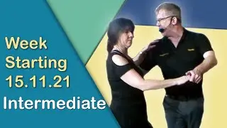 Modern Jive 𝗜𝗻𝘁𝗲𝗿𝗺𝗲𝗱𝗶𝗮𝘁𝗲 Class - Re-cap of Intermediate Modern Jive Moves, w/c 15th November 2021