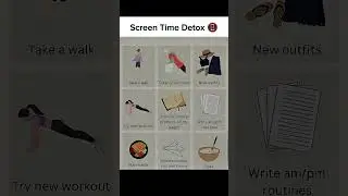 Screen Time Detox 📵 | How to Reset Your Mind & Boost Productivity #DigitalDetox #ReduceScreenTime