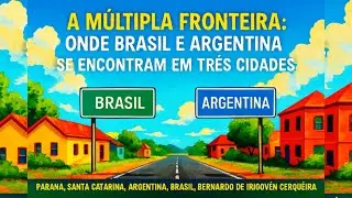 A VIDA NA M&Uacute;LTIPLA FRONTEIRA: Entre Paran&aacute;, SC, Brasil e Argentina #levyselhorst #pauloselhorst