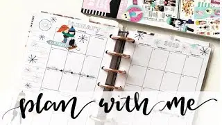PLAN WITH ME Mini Happy Planner Journal : January Gratitude Spread