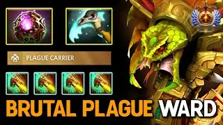 NEW CANCER SUPPORT Venomancer With Plague Ward Fast Farm Speed 100% Show No Mercy 7.37b DotA 2
