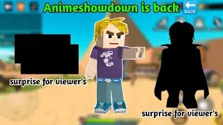 Finally After 2 Year's Animeshowdown Getting Update officially!?🤯🎉