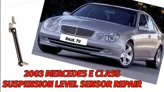 Ремонт датчика уровня подвески Mercedes E-класса 2003 года