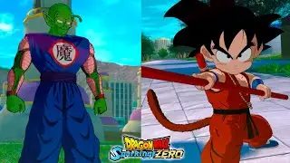 Dragon Ball Sparking Zero - Goku Chico vs Piccolo Daimao - Mods