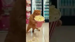 Another day, another snack heist Watch this sneaky cat steal the show #cat #funny #pets