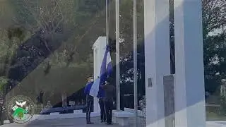 Incineración de la Bandera Nacional de Honduras (IAM)