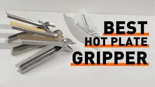 Let's OPEN!📦Anti-Scald Clamp Hot Bowl Dish Plate Gripper Plate Clamp Bowl Tong Kitchen Tools.