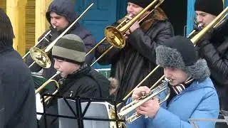 Духовий оркестр с. Переходичі 2012 | євангелізаційне служіння