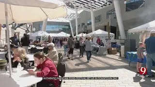 Authentic Pakistani Food Festival Set Up In Downtown OKC