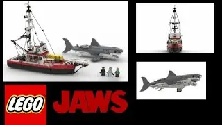 Lego ideas Jaws set, the orca and Bruce the shark coming August #fypシ #lego #jaws #trendingvideo