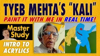 Paint Tyeb Mehta's 