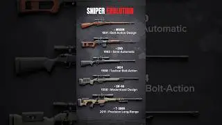 Sniper Evolution | Mosin,SVD,M24,SV-98,T-5000 #evolution #sniper