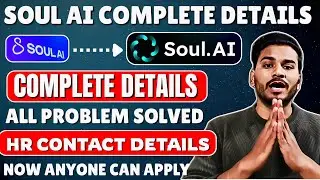 SOUL AI JOBS |  BEST WORK FROM HOME |  SOUL AI UPDATED PROCESS |  SOUL AI TEST SOLUTION | SOUL AI