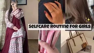 Best Bodycare , Skincare , Haircare Routine 👀🎀|| Diy Body Scrub at home || #skincare #selfcare 