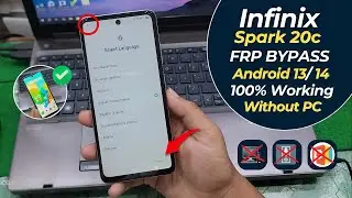 Tecno Spark 20C FRP Bypass Without PC (2025) ✅ - Android 13 & 14 Easy Method | Only GSM