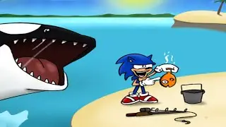 How Sonic Got His Fear Of Water (Sonic Comic Dub)