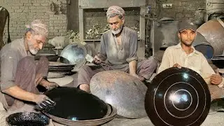 How Old Iron Rusted Sheets Converting Into new Griddle (Tawa) in Local Factory