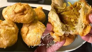 Crispy Chicken Kachori | Ramzan Special Recipe | Authentic Halwai Style Kachori by Feryal Fatima