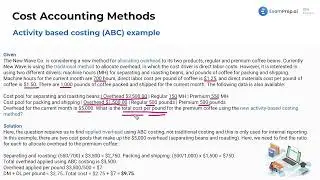 Activity-Based Costing [CPA Prep]